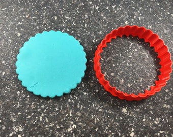 3D Printed Round Scalloped Cookie Cutter: Baking & Crafts