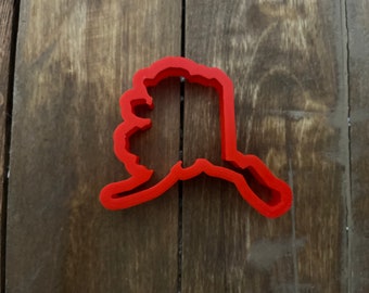 Alaska State Shape Cookie Cutter: 3D Printed Baking & Crafts