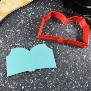 Open Book Shape Cutter