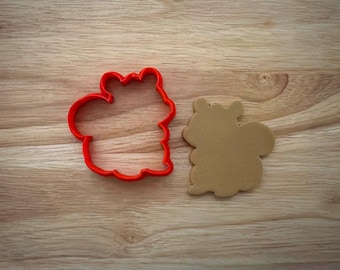 Squirrel Cookie Cutter for Woodland Themes, Fall Baking, and Animal Treats