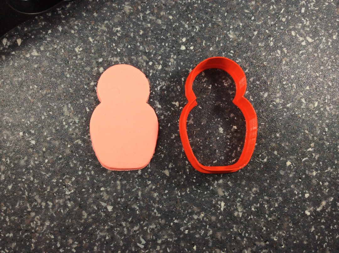 Russian Nesting Doll Cookie Cutter Etsy