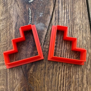 Stair Shape Cookie Cutter Set – Perfect for Architectural, Themed Baking, and Crafts