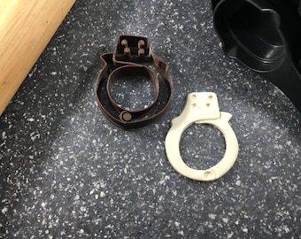 Handcuff Sign Cookie Cutter