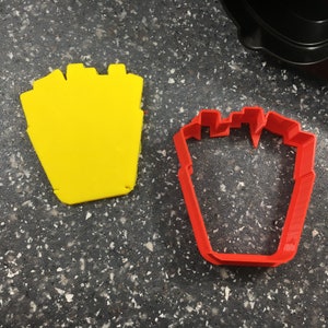 French Fries Cookie Cutter – Fun Design for Baking, Crafts, and Fast Food-Themed Projects