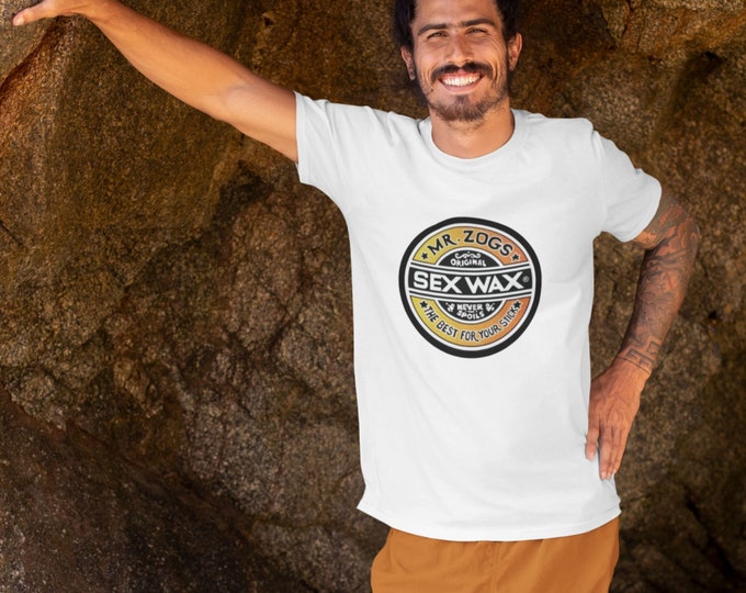 Sex Wax Shirt, Mr. Zogs Original Surfboard Wax Tee, Never Spoils, the