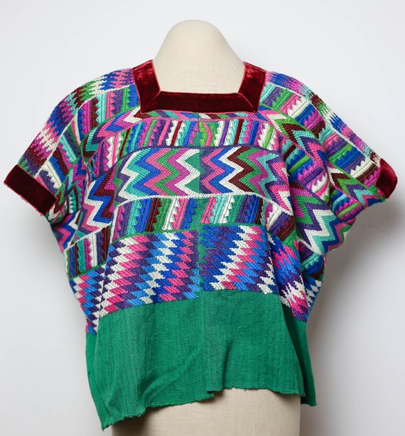 Festival Clothing, Vintage Guatemalan Huipil, Tra… - image 4