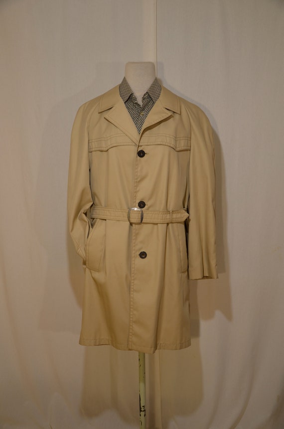Men's trench coat // 60's // Finnish design