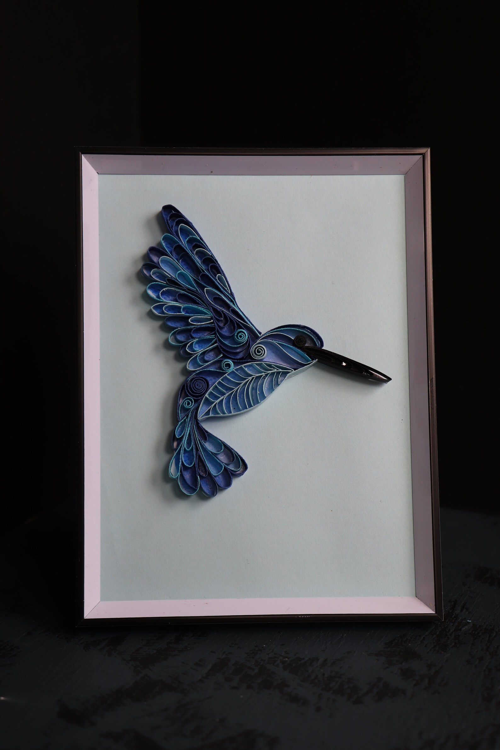 How to Make Quilled Hummingbird / Quilling Tutorial / Etsy