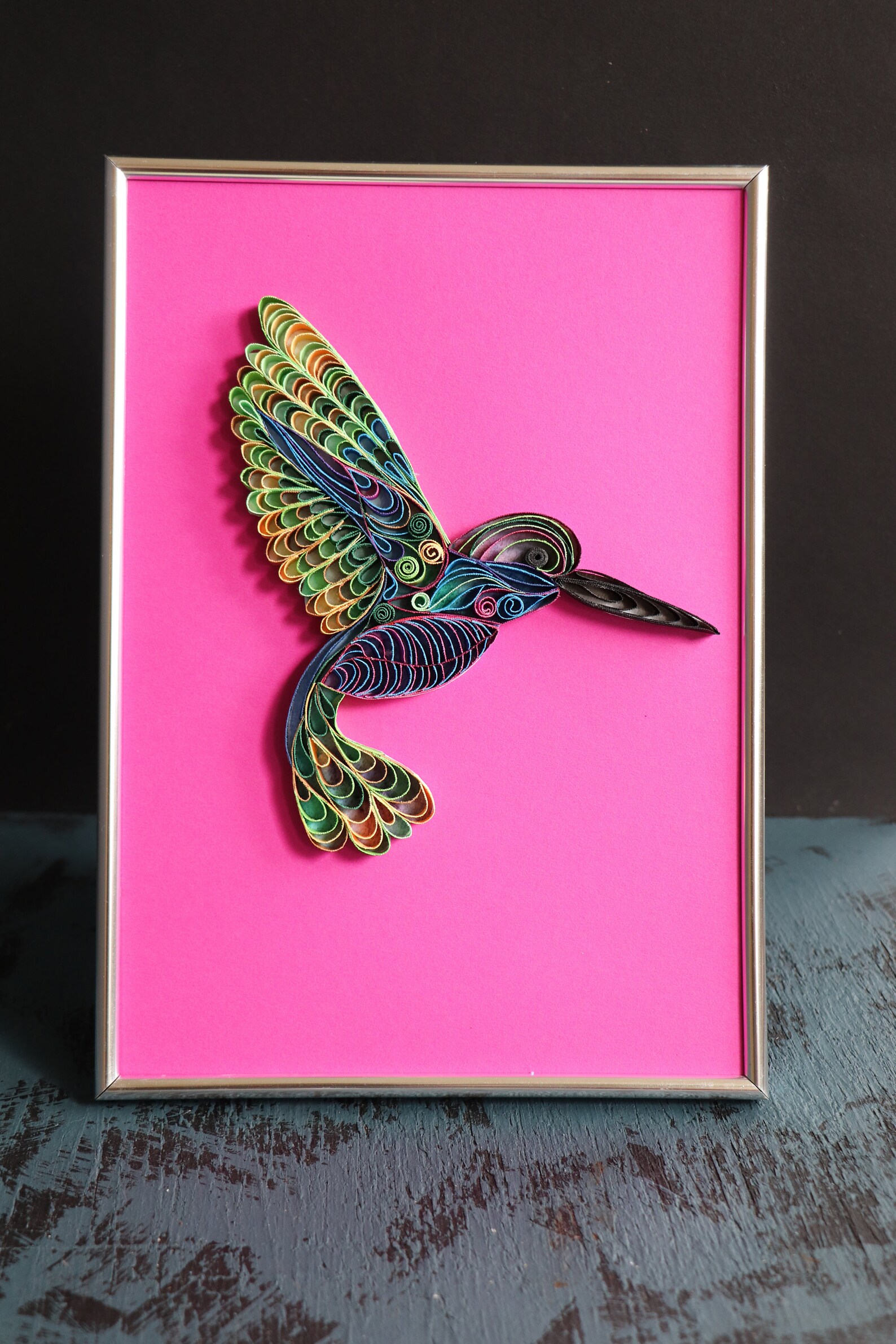 How to Make Quilled Hummingbird / Quilling Tutorial / Etsy