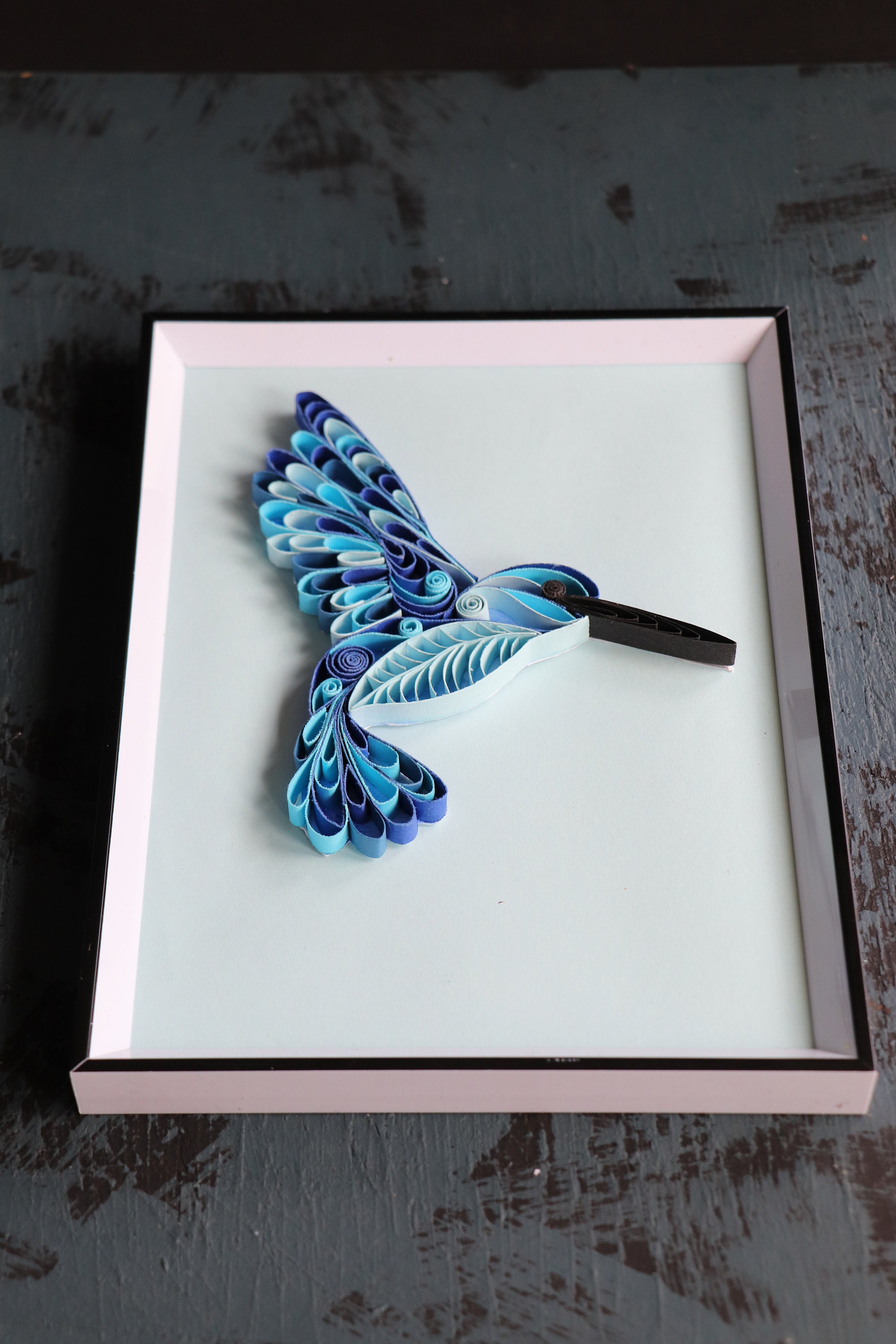 How to Make Quilled Hummingbird / Quilling Tutorial / Etsy Ireland