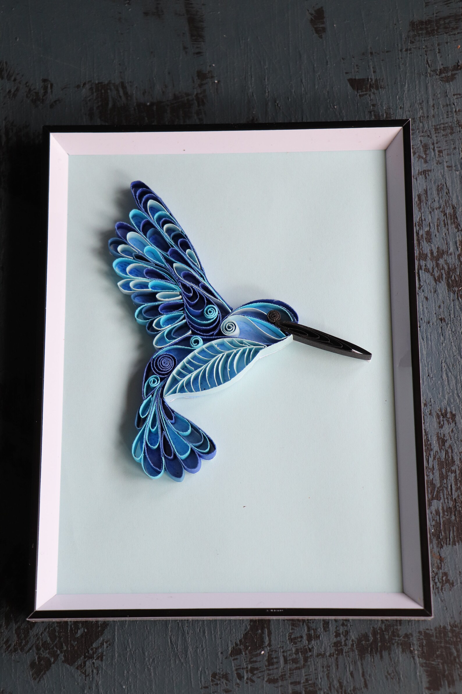 How to Make Quilled Hummingbird / Quilling Tutorial / Etsy