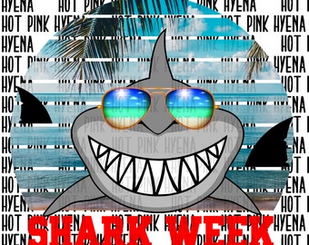 Shark Week Vinyl Transfer