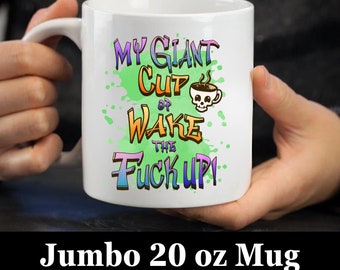big cup coffee nyc Porcelain Greek Coffee Cup