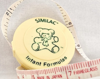 Vintage Similac Infant Formula Advertising Soft Measuring Tape Made in Japan