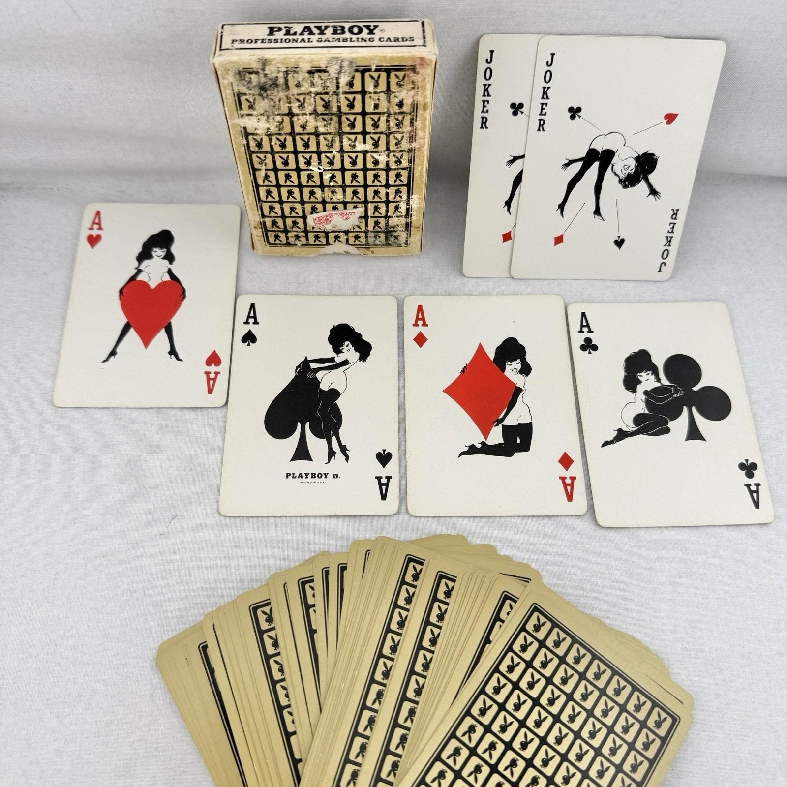 Playboy Poker Cards - Etsy