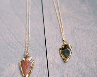 Arrowhead Pendant Necklace