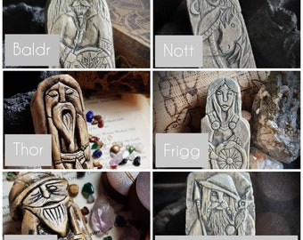 4x Norse gods/goddesses