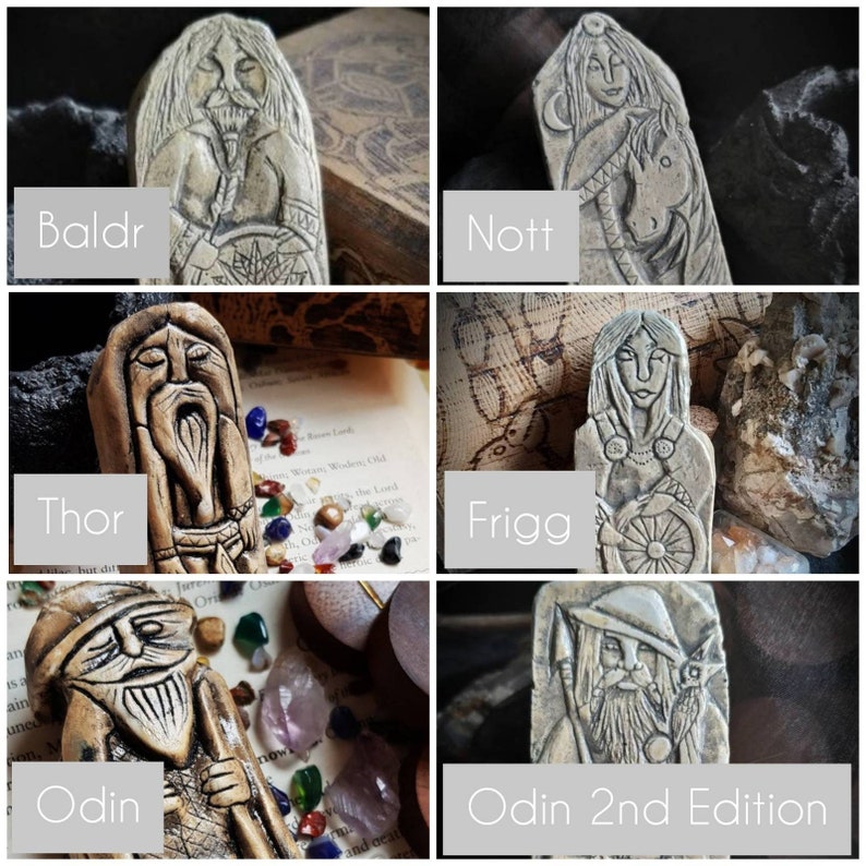 6x Norse GodsGoddesses