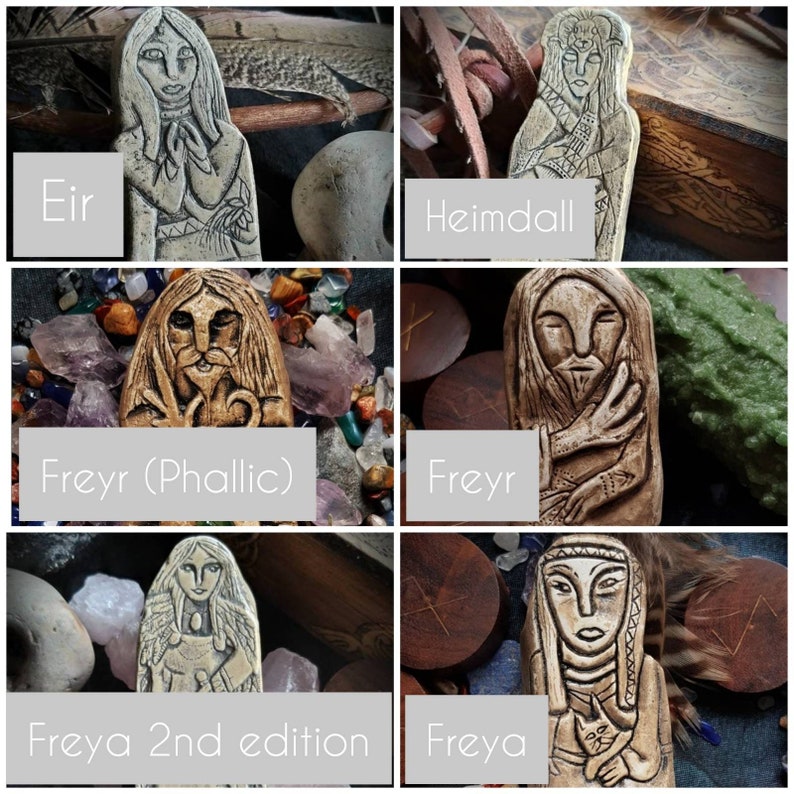 6x Norse GodsGoddesses