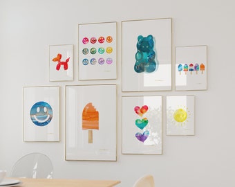 Happy Bundle - 8 different prints