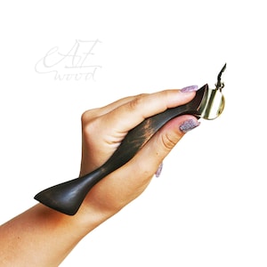 BLACK FISH-BIRD - Ergonomischer Schrägstifthalter - Linkshänder
