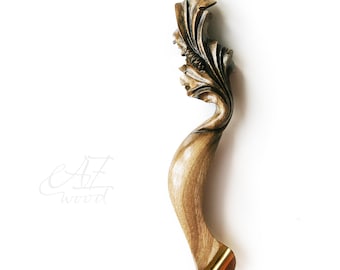 Ergonomic Oblique Pen Holder &quot;Aroma of the autumn forest&quot;