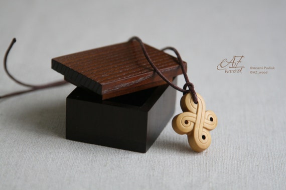 Wood Cross Necklace - Wooden Cross Pendant - Hand Carved Wood Cross Pendant - Christian Jewelry