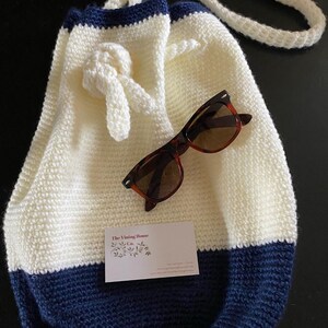 Crocheted Crossover/Shoulder Purse/Tote