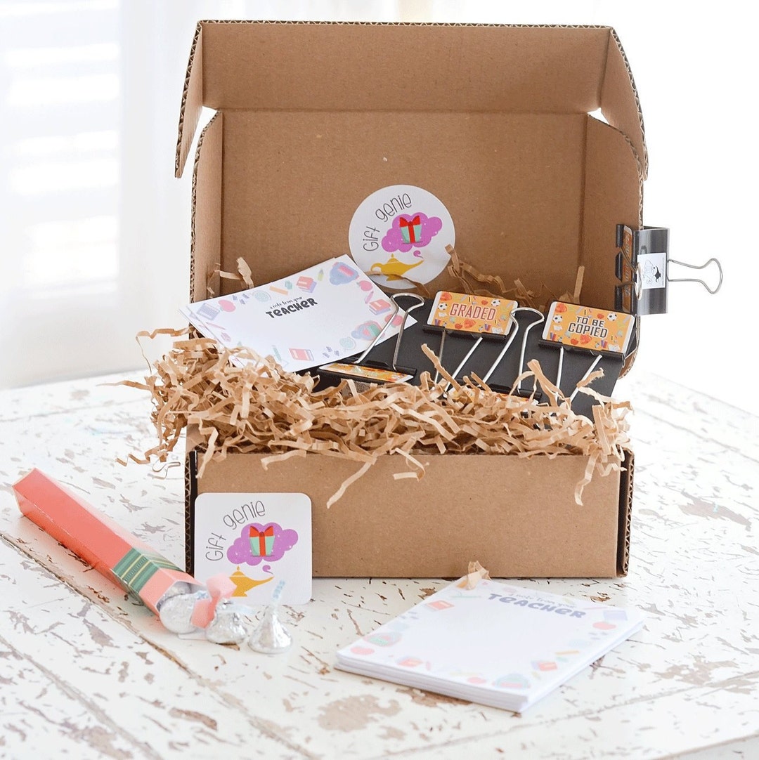 Teacher Appreciation Gift, End of Year Teacher Gift, Teacher Gift Box ...