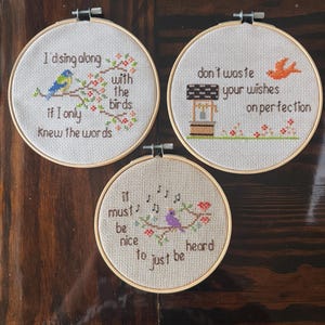 Billy Strings Gild the Lily Cross Stitch