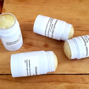 All Natural Lotion Sticks - Essential Oil and Shea Butter Lotion
