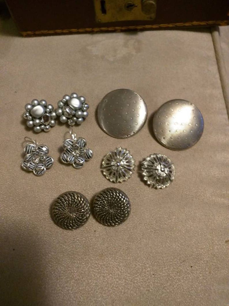Vintage Clip on Earrings