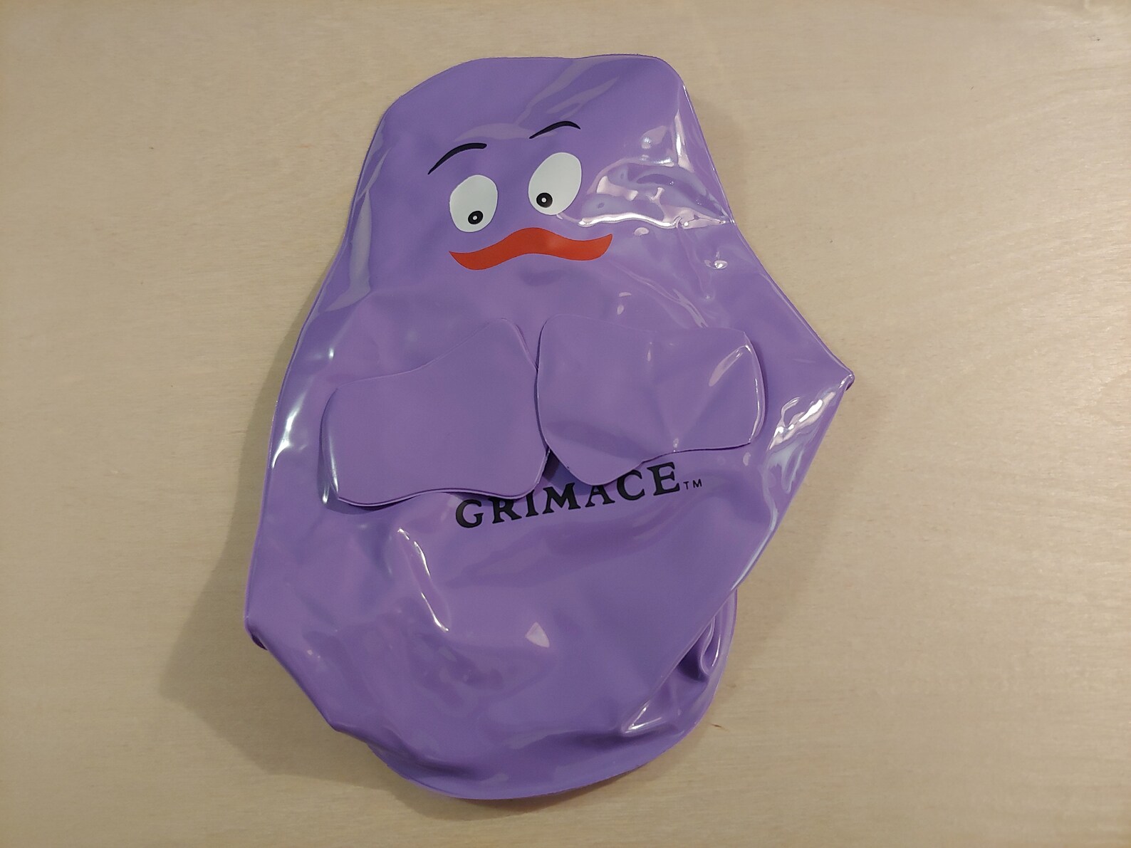 McDonalds Inflatable Grimace Bop Bag Toy 1978 Pool Toy Etsy