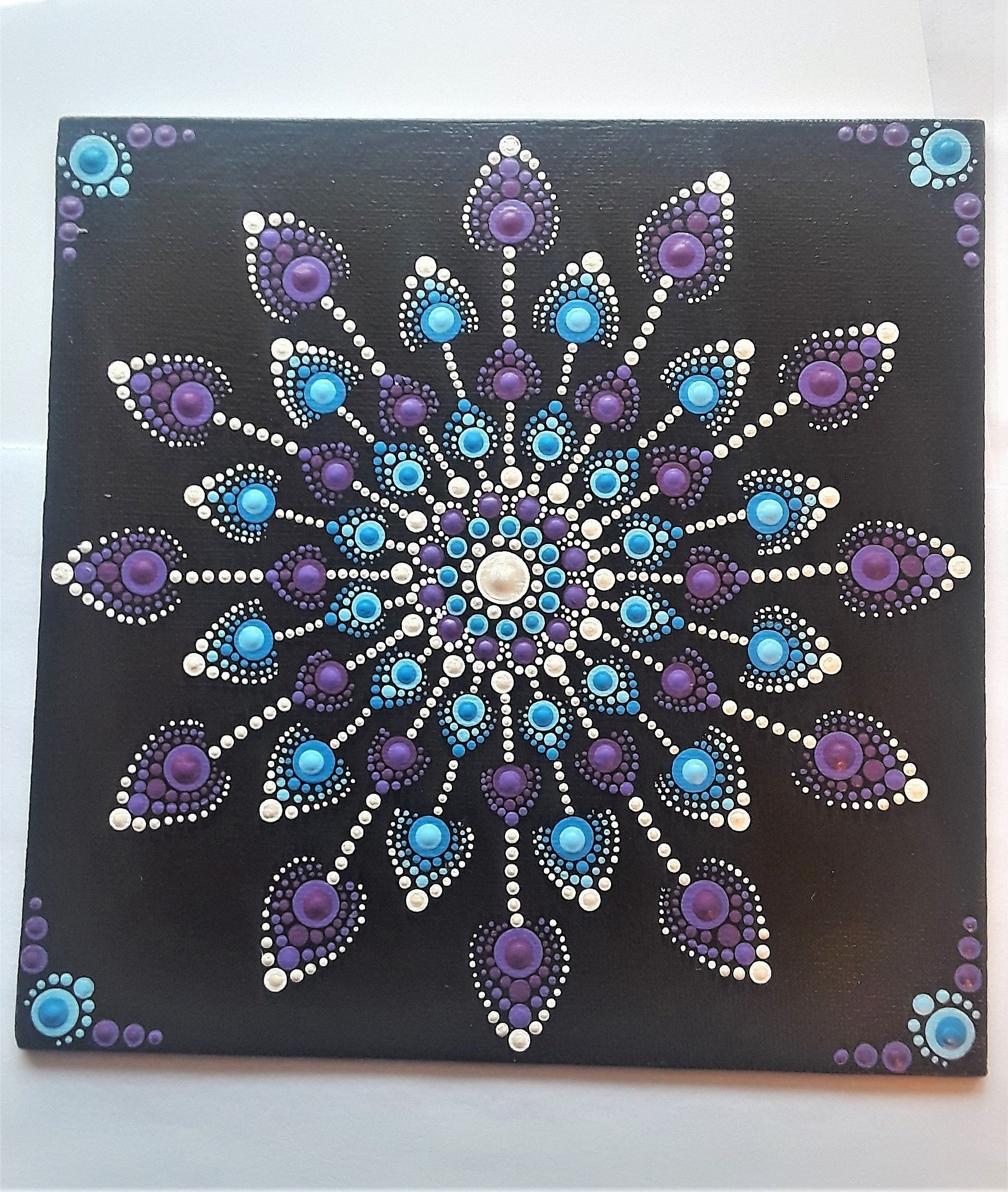 Mandala Painting - Etsy