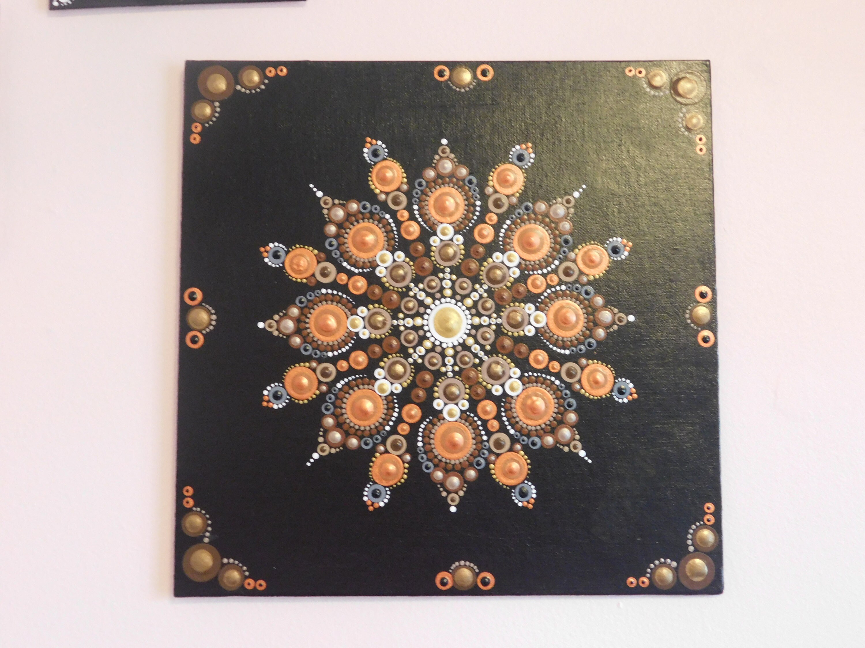 Mandala Painting - Etsy