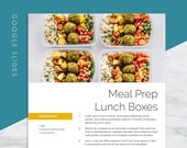 Recipe Cookbook Template Printable | Google Slides | 8.5 x 11 | Custom Kitchen Binder | Instant Download