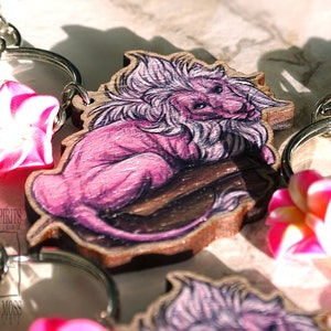 Pink Lion | Steven Universe Inspired Keychain