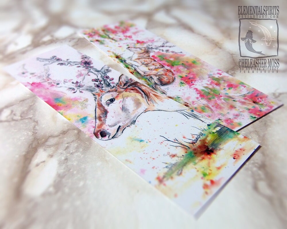 Card Bookmark Sawsbuck Pokemon Go Geek Gift Ideas Gamer Grass Etsy