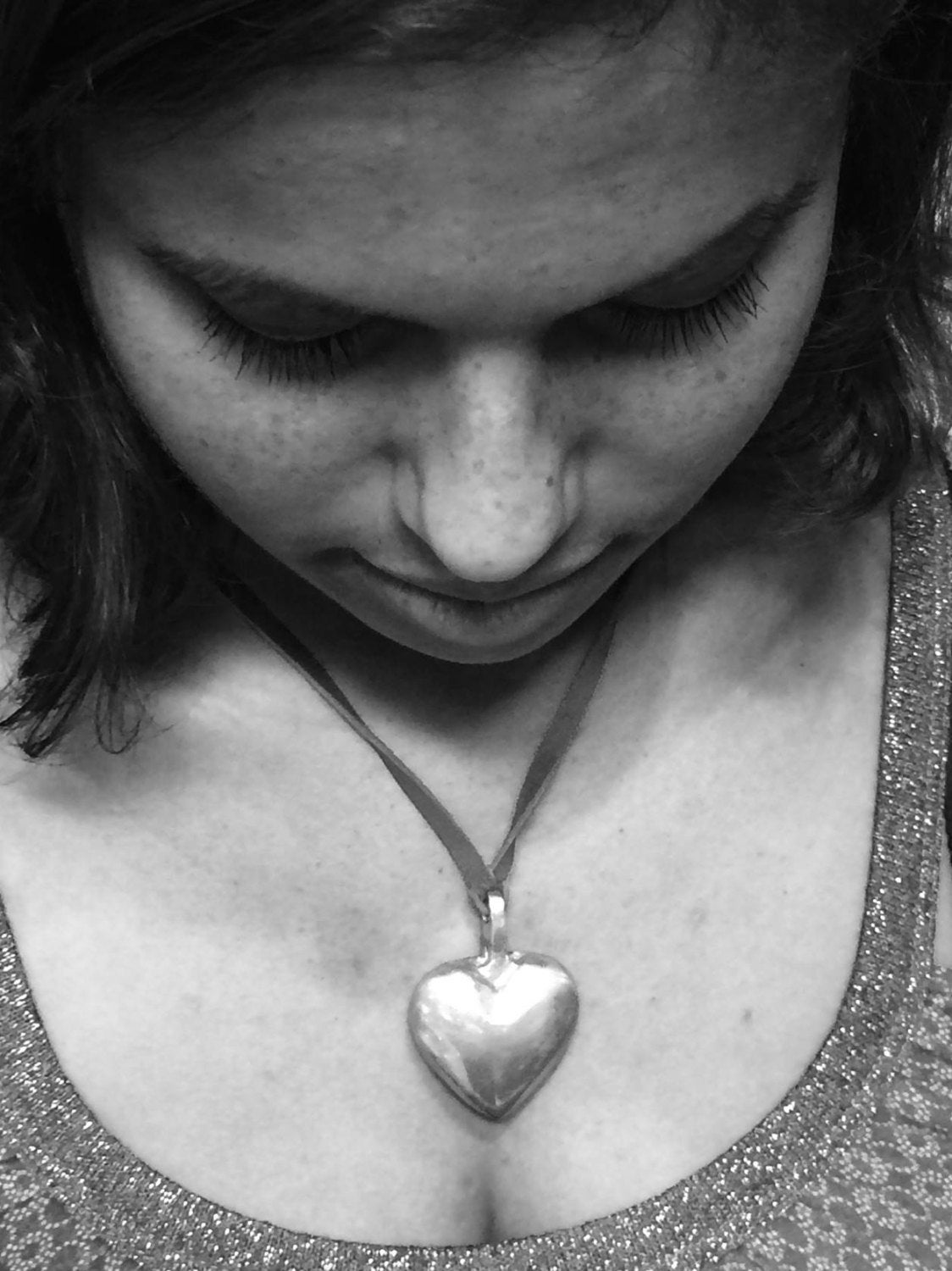 Element13 Solid Aluminum Heart Keychain Made From Recycled