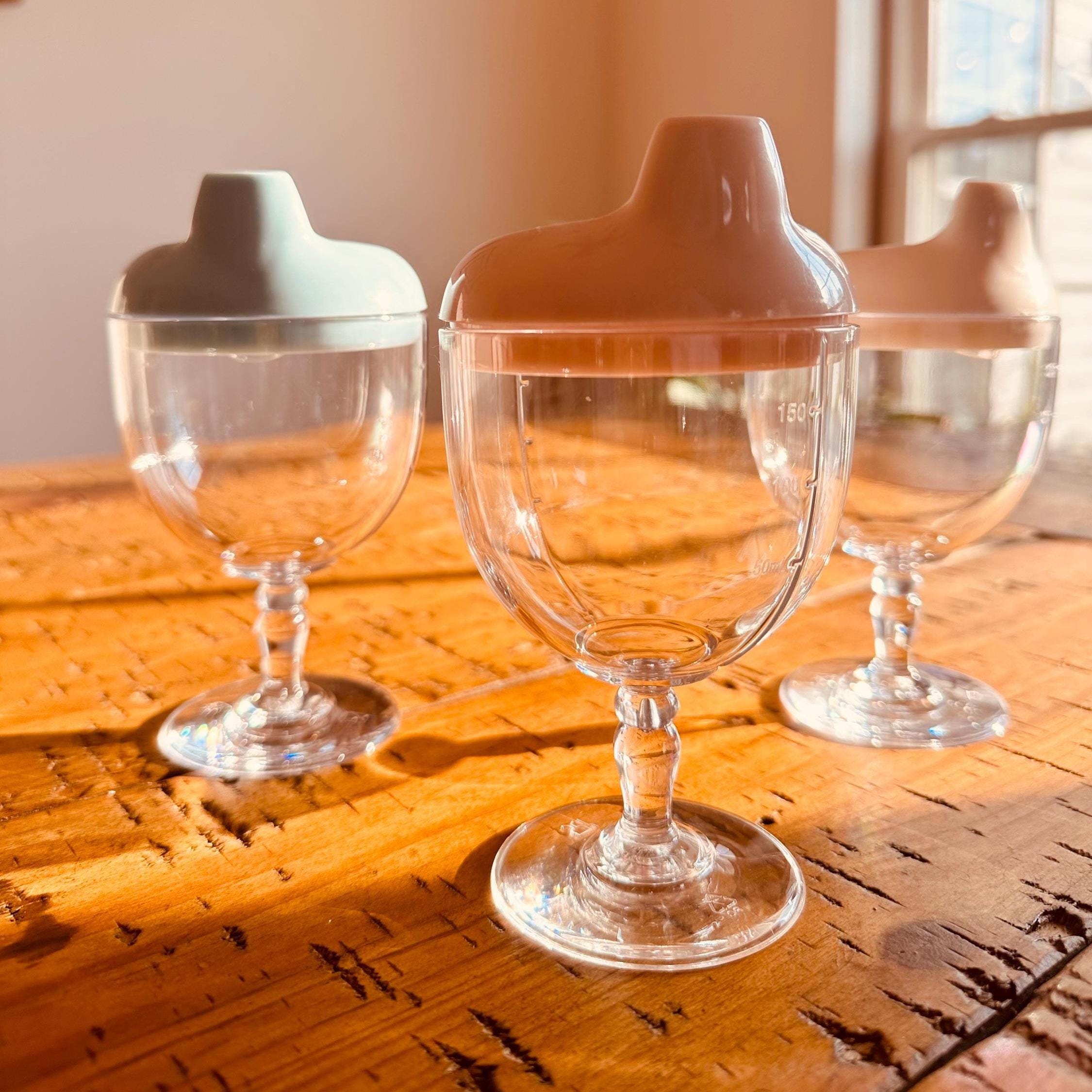 Wine Glass Sippy Cup - Etsy Australia