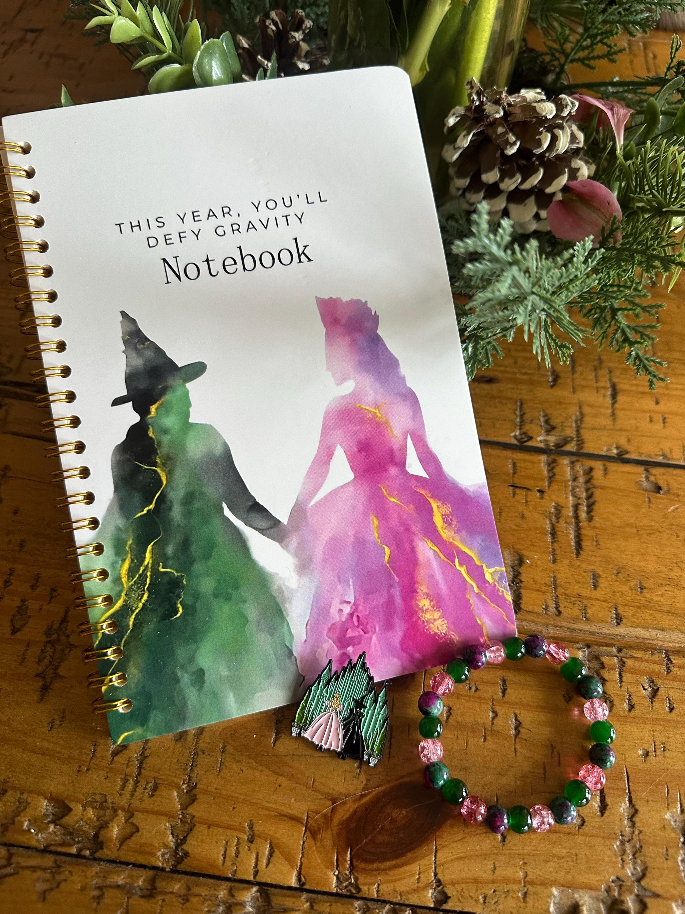 Defy Gravity Notebook - Etsy