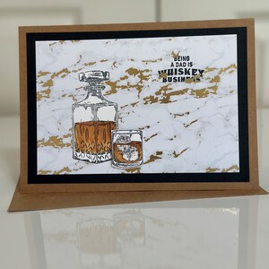 Old Fashioned Karte Whisky Mann Geschenke Freund Geschenke Vater Geschenke Onkel Geschenke Bruder Geschenke Vatertagsgeschenk dunkle Getränke