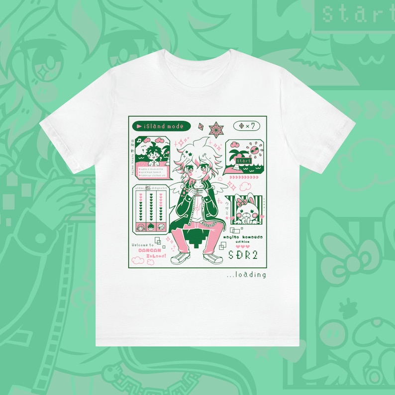 Island Mode: Nagito Komaeda Tee image 1