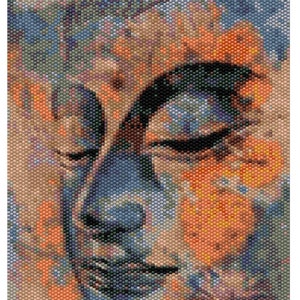 blissful buddha peyote stitch tapesty patten