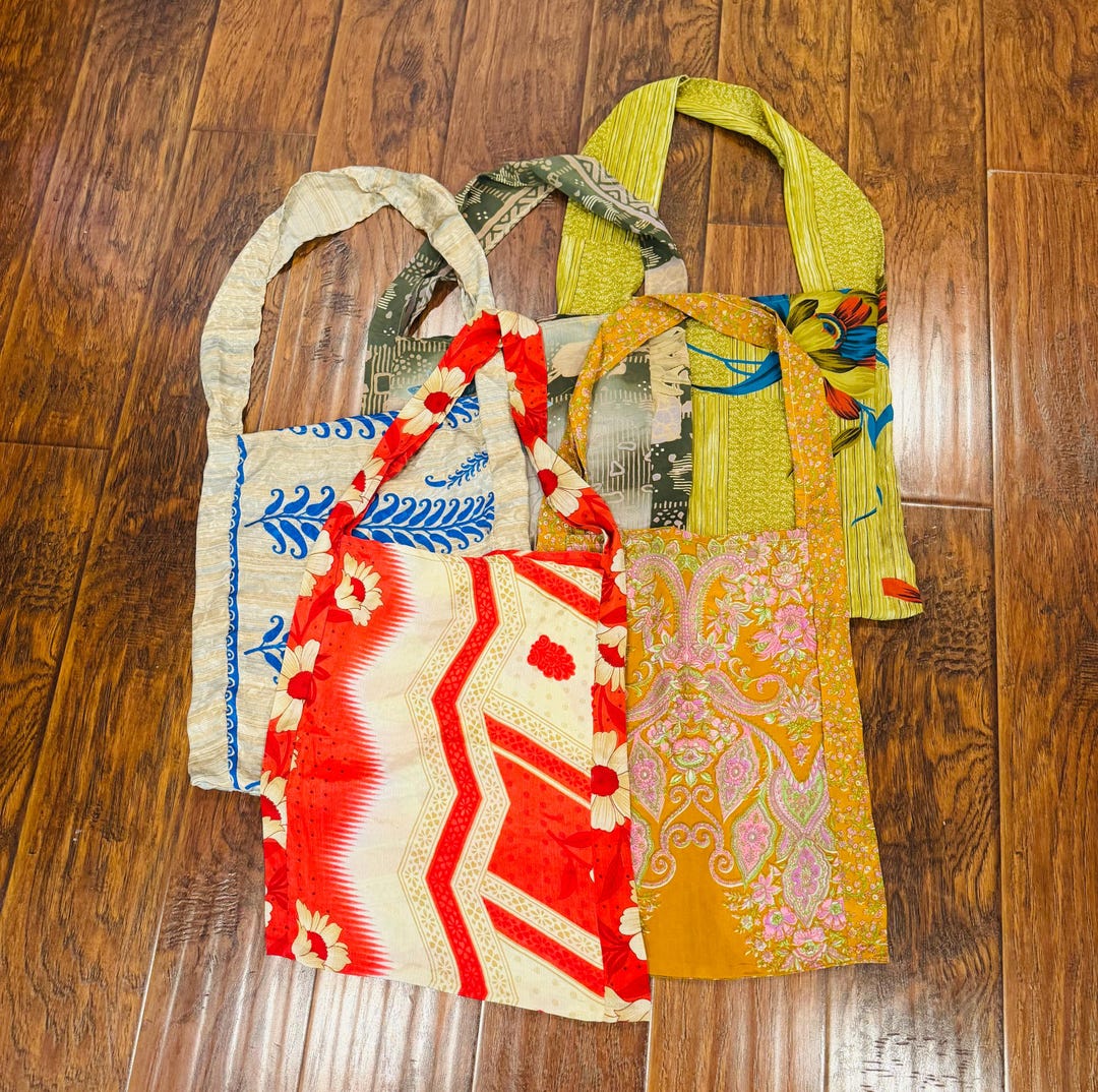 Unique Patterned Bag Handmade Upcycled Tote Bag: Unique Patterned Shoulder Bag - Etsy