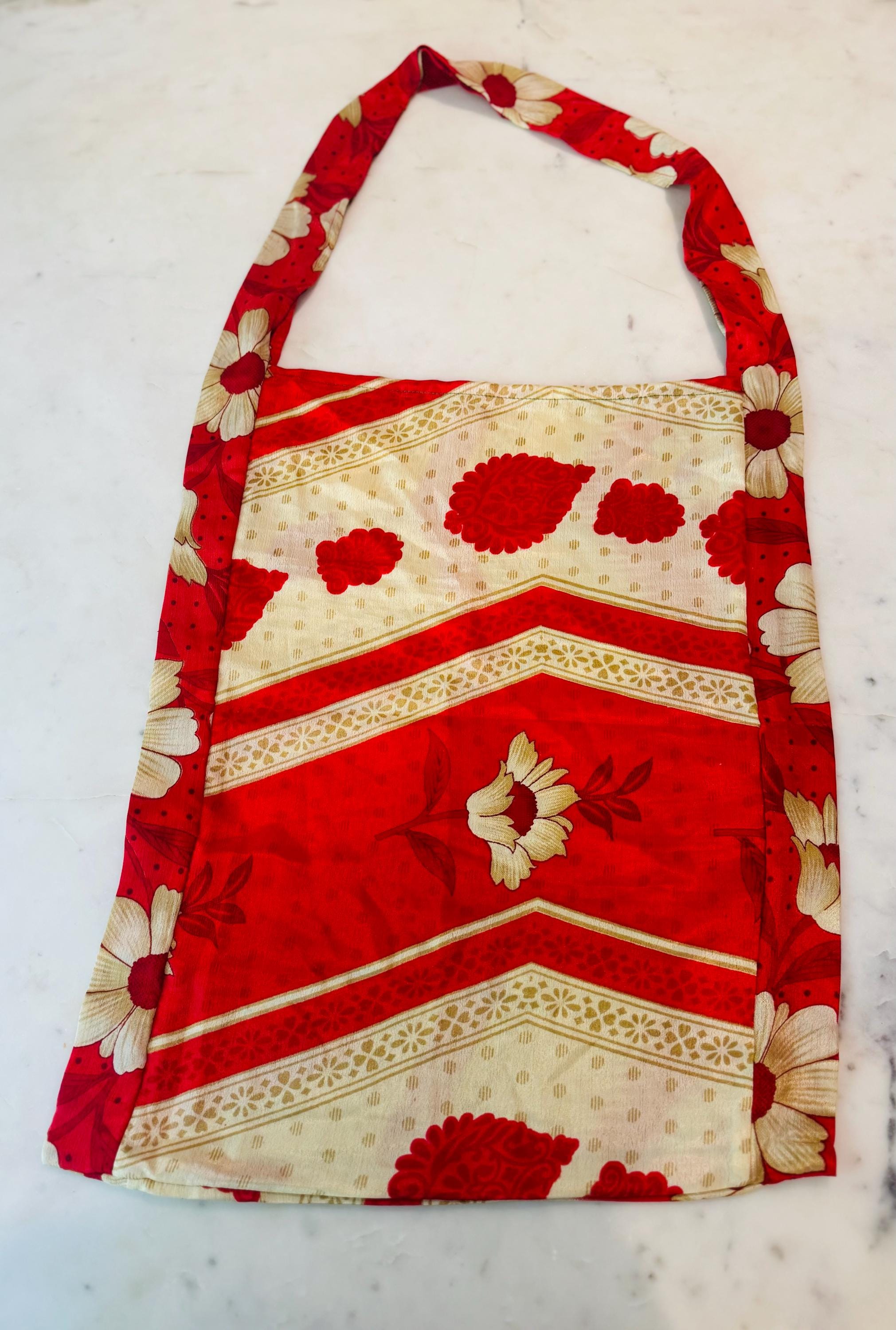 Unique Patterned Bag Handmade Upcycled Tote Bag: Unique Patterned Shoulder Bag - Etsy