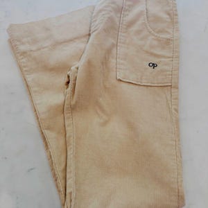 Vintage OP-Ocean Pacific Long-Rider Corduroy Flared Pants, Surf Skate Pants by OP