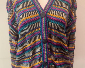 Missoni Sport Vintage Knitted V-neck Cardigan Women's 38 - Etsy
