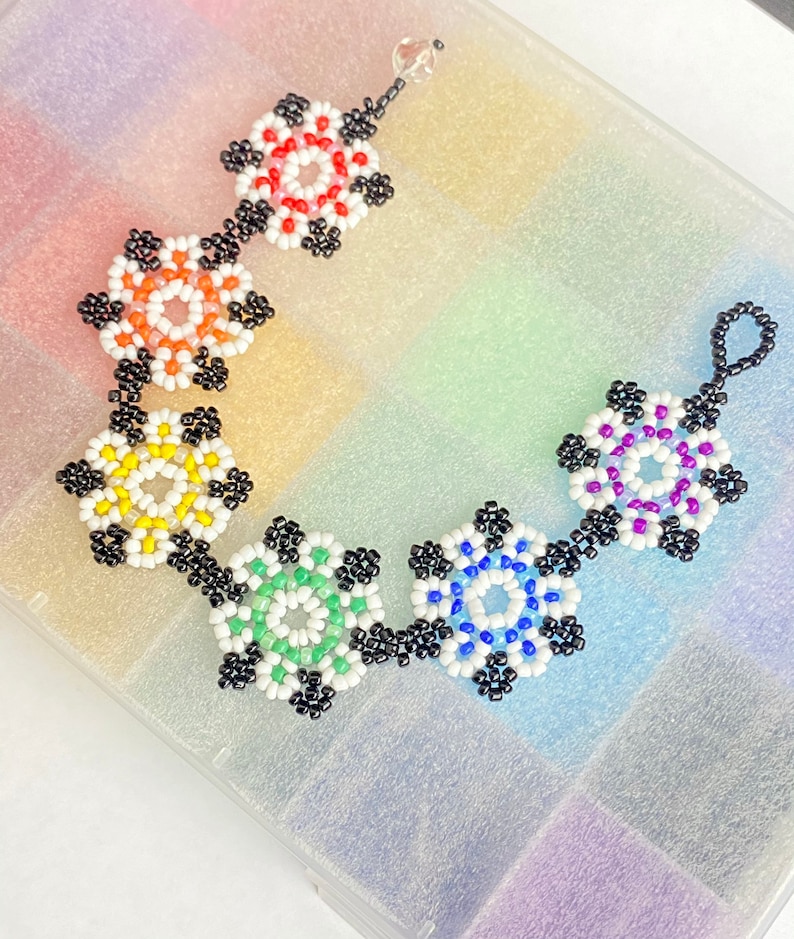 Beaded Rainbow Bracelet