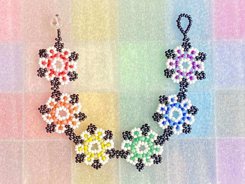 Beaded Rainbow Bracelet